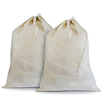 Home... Prime Line Packaging 100/% Cotton Laundry Bags with Drawstrings 28x36 Laundry Hamper Liners Commercial Grade Heavy Duty for Hotels